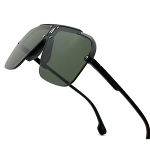 Sunglasses Square Rimless UV400 Protection Sport Outdoor Beach Wear Lentes Gafas